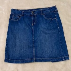 Blue jean skirt